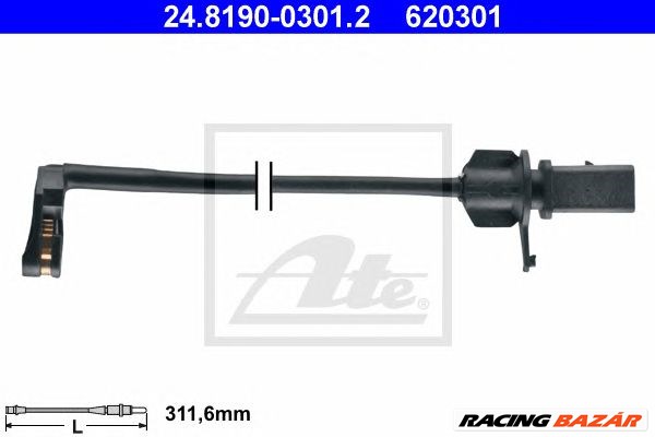 ATE 24.8190-0301.2 - fékbetét kopásjelző AUDI 1. kép