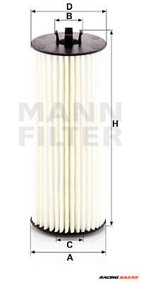 MANN-FILTER HU 6008/1 z - olajszűrő ASTON MARTIN MERCEDES-BENZ