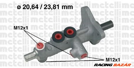 METELLI 05-0627 - főfékhenger MERCEDES-BENZ 1. kép