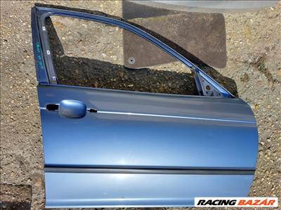BMW E46 sedan touring kék stahlblau jobb első ajtó (132087)