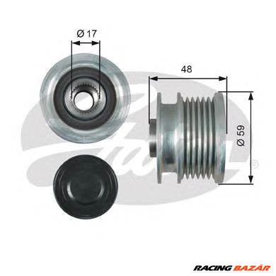 GATES OAP7178 - generátor szabadonfutó OPEL VAUXHALL