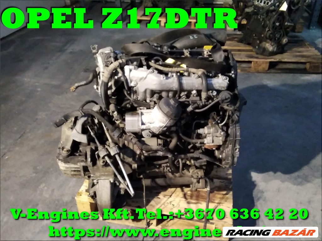 OPEL Z17DTR bontott motor 2. kép