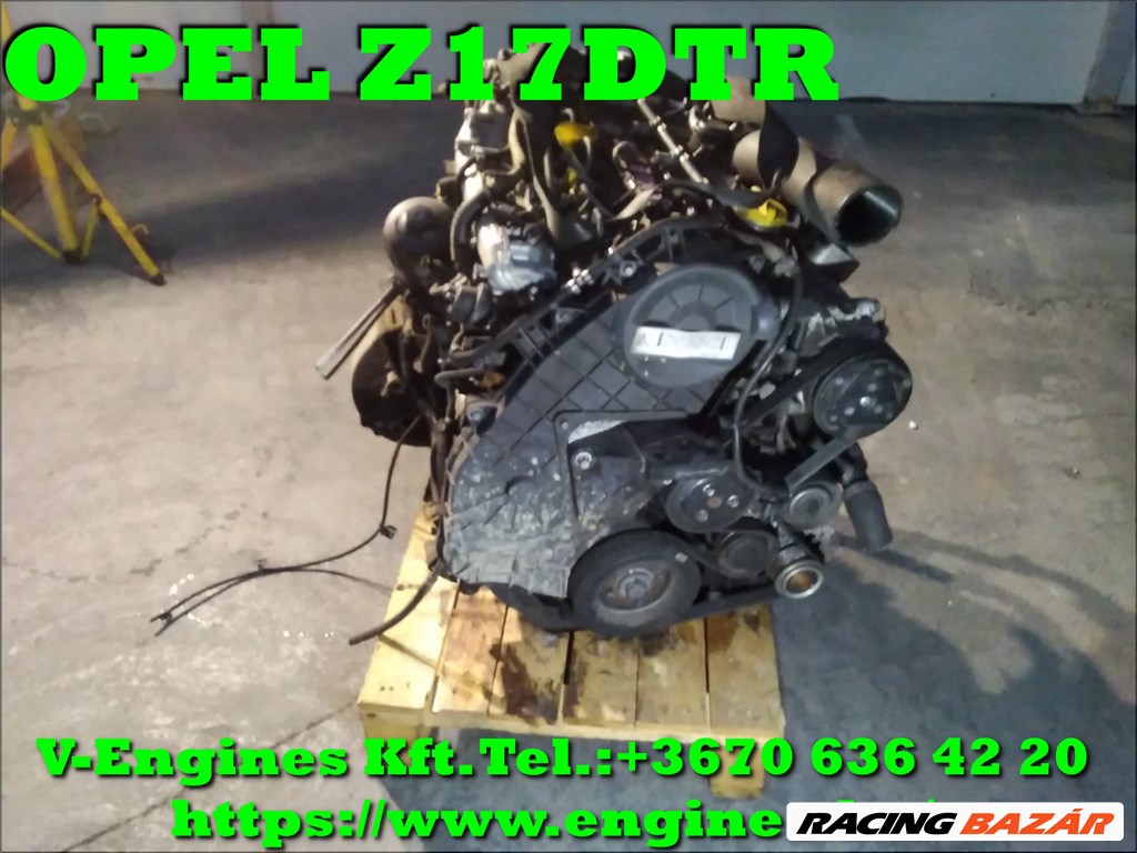 OPEL Z17DTR bontott motor 3. kép