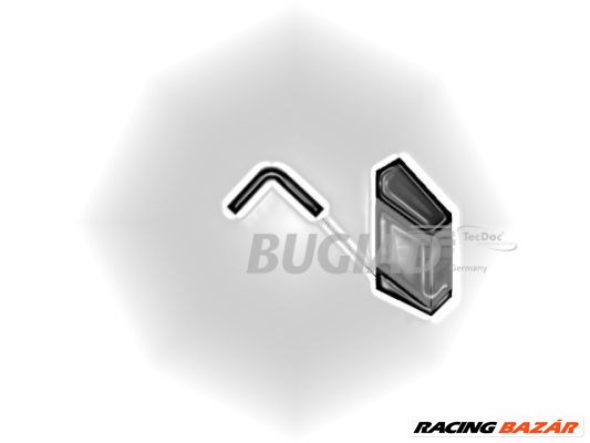 BUGIAD 82637 - Töltőlevegő cső AUDI VW 1. kép