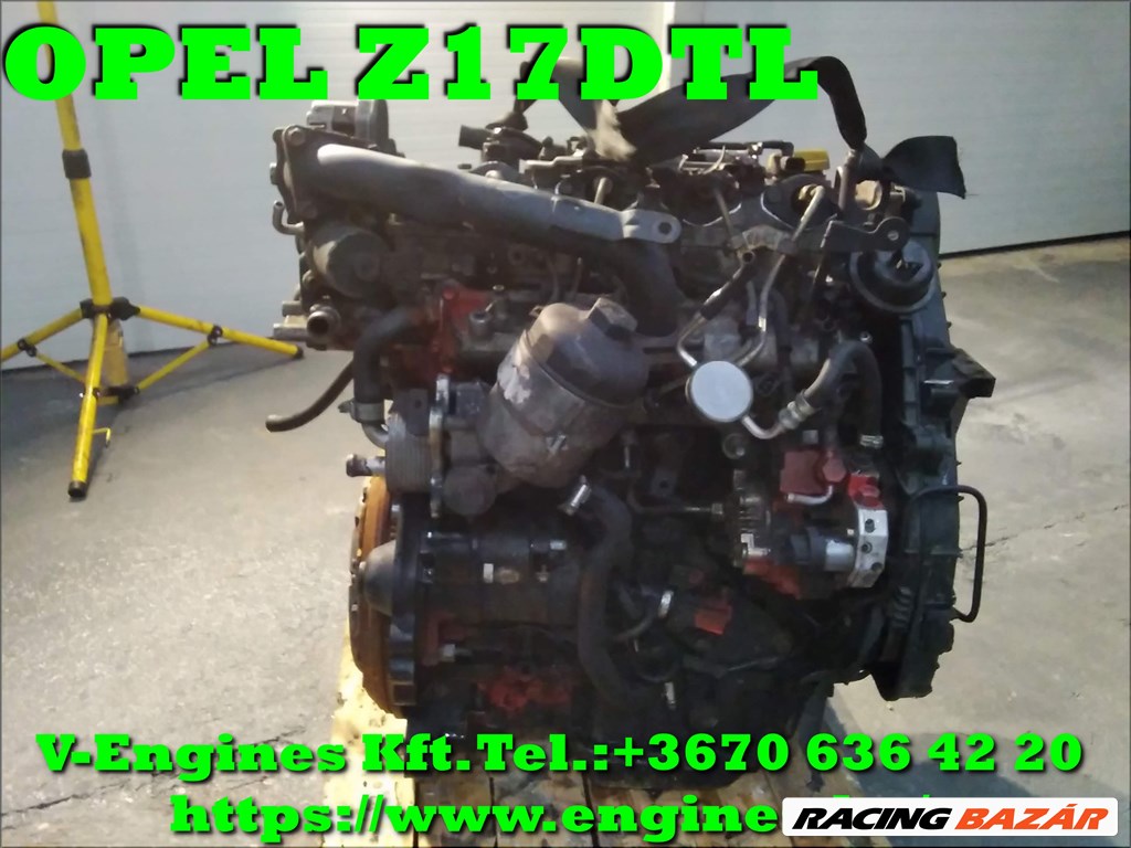 OPEL Z17DTL bontott motor 1. kép