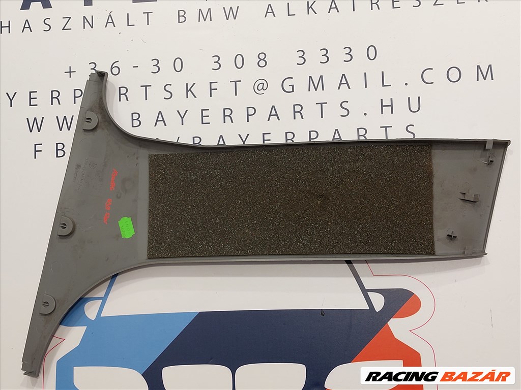 BMW E39 sedan touring szürke jobb B oszlop alsó takaró borítás eladó (130076) 51438172422 2. kép