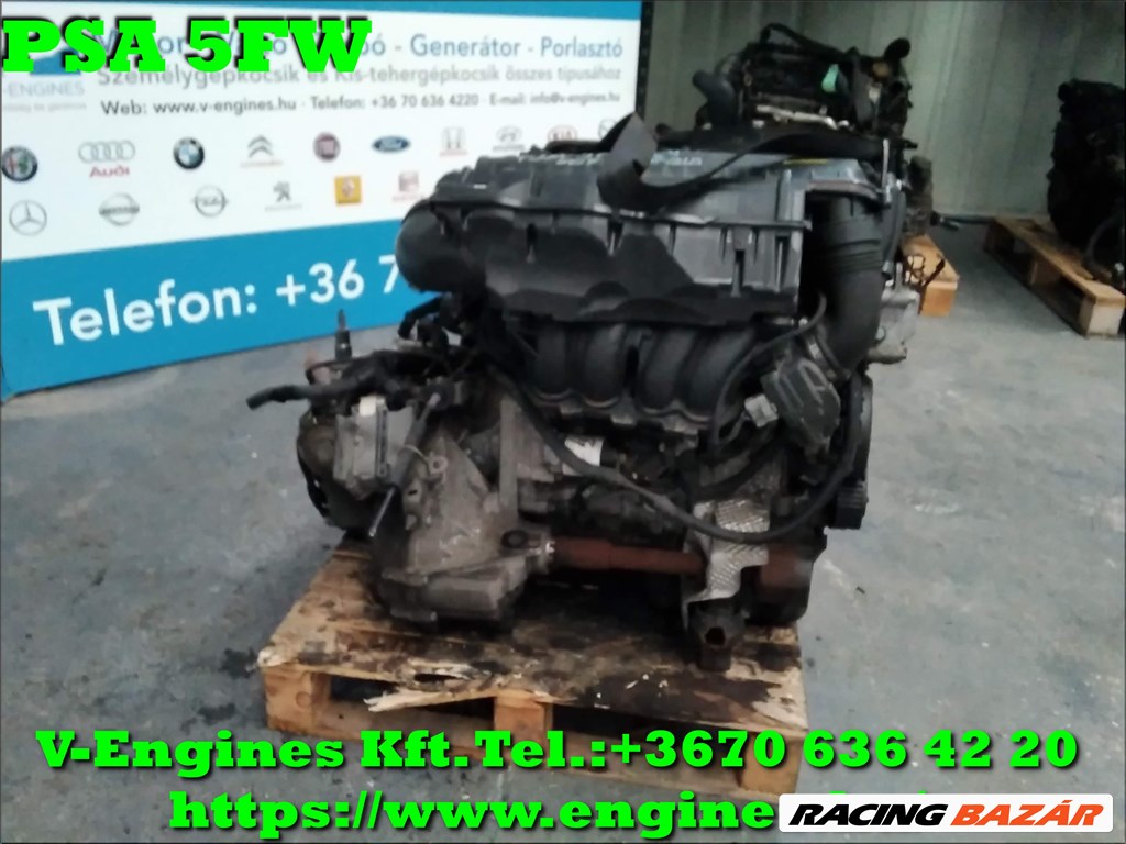PSA 5FW bontott motor 3. kép