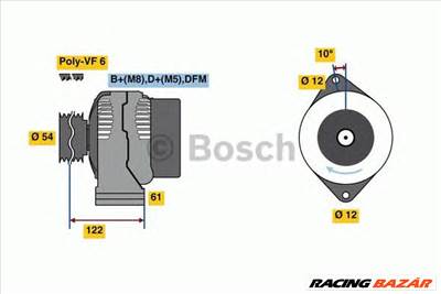 BOSCH 0 986 049 000 - generátor SAAB