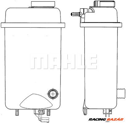 MAHLE CRT 52 000S - hűtőfolyadék kiegyenlítőtartály BMW 1. kép