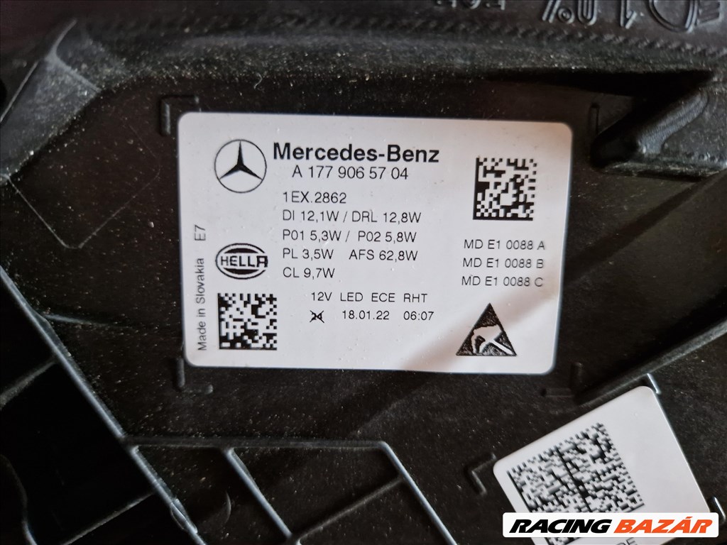 Mercedes-Benz A-osztály W177 / Bal Fényszóró a1779065704 6. kép