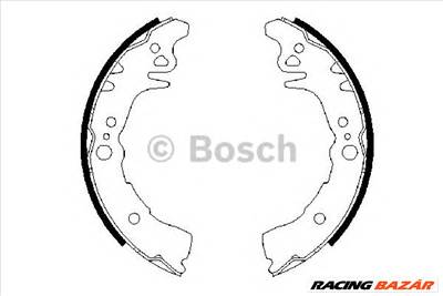 BOSCH 0 986 487 689 - fékpofakészlet DAIHATSU