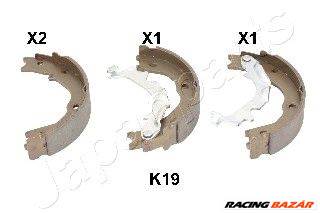 JAPANPARTS GF-K19AF - kézifék fékpofakészlet KIA