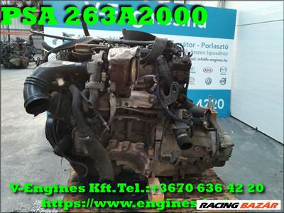 PSA 263A2000 bontott motor