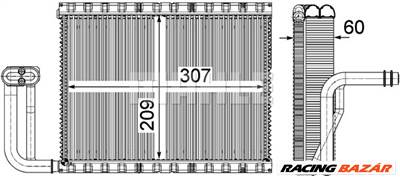 MAHLE AE 104 000P - klíma párologtató BMW BMW (BRILLIANCE)