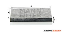MANN-FILTER CUK 2035 - pollenszűrő TOYOTA 1. kép