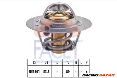 FACET 7.8416S - termosztát, hűtőfolyadék MITSUBISHI