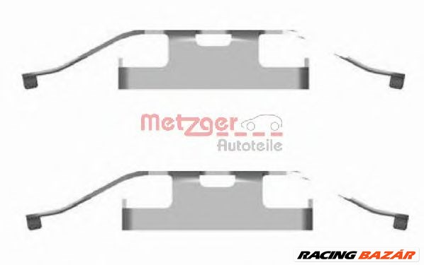 METZGER 109-1682 - Fékbetét szerelékkészlet VW 1. kép