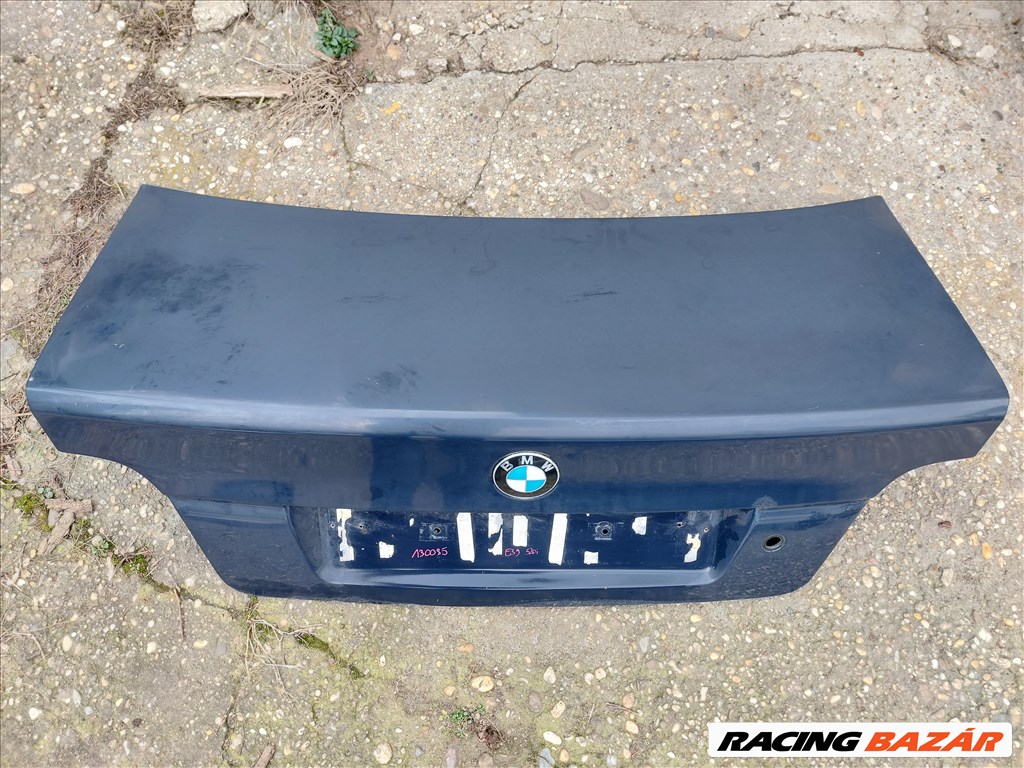 BMW E39 sedan kék dunkelblau csomagtér ajtó fedél csomagtartó (130085) 1. kép