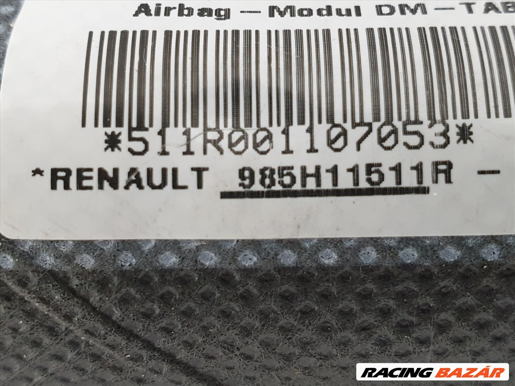 503701 Renault Clio 3, 2011, Bal Első Ülés Légzsák, 985H11511R 6. kép