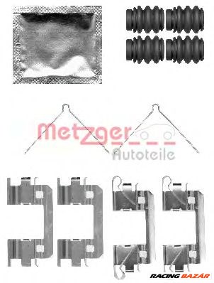 METZGER 109-1811 - Fékbetét szerelékkészlet HONDA 1. kép