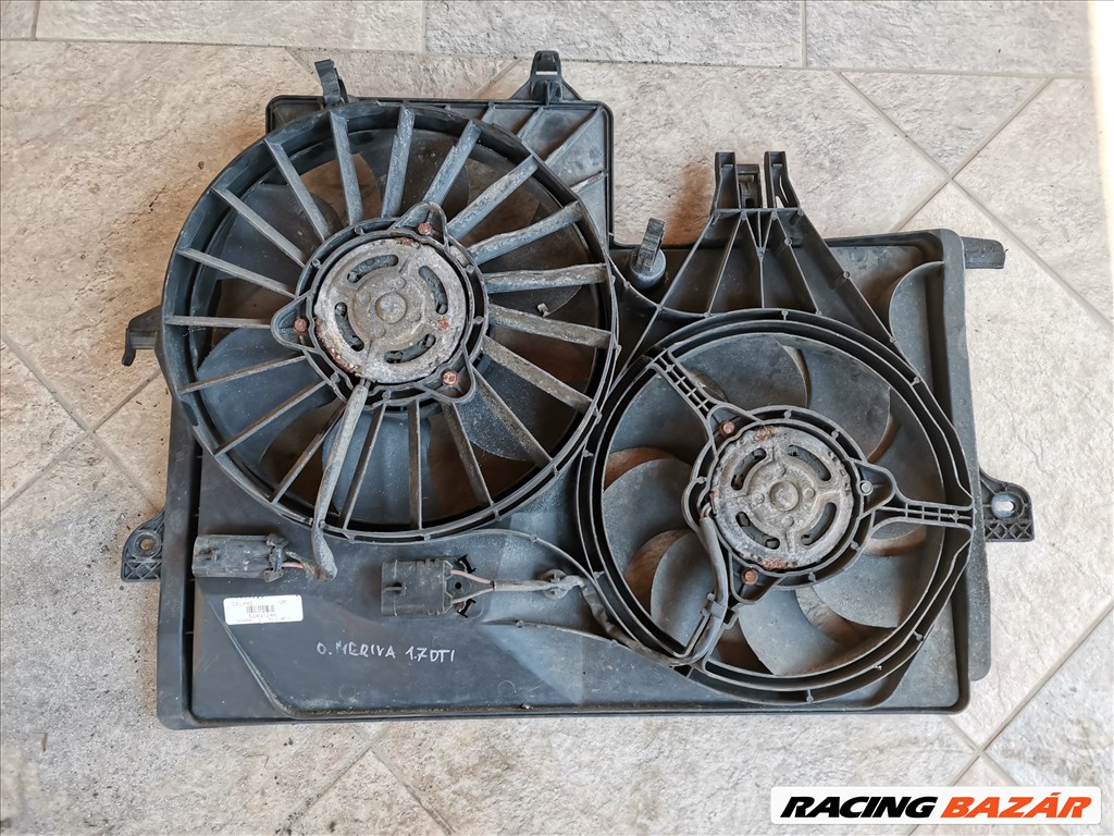 Opel Meriva A 1.7 DTI hűtőventilátor  52401246 1. kép