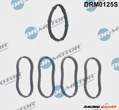 Dr.Motor Automotive DRM0125S - szívókönyök tömítéskészlet DACIA NISSAN OPEL RENAULT