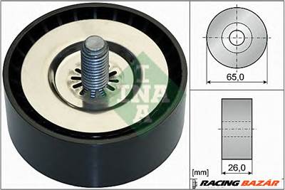 INA 532 0736 10 - hosszbordásszíj vezetőgörgő CHEVROLET HOLDEN OPEL VAUXHALL