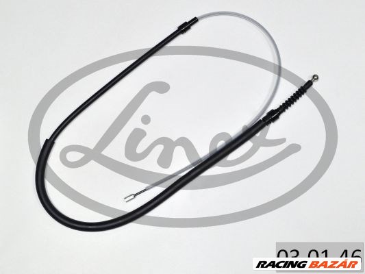 LINEX 03.01.46 - Kézifék bowden AUDI SEAT SKODA VW 1. kép