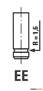FRECCIA R4887/BMCR - kipufogószelep CITROËN FIAT IVECO MULTICAR OPEL PEUGEOT RENAULT RENAULT TRUCKS  1. kép