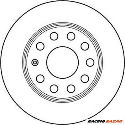 JURID 562236JC - féktárcsa AUDI SEAT SKODA VW