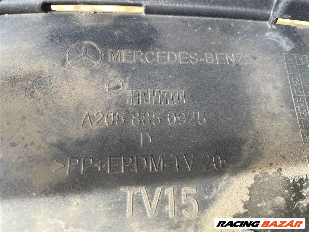 Mercedes C-osztály W205 AMG első lökhárító a2058850925 5. kép