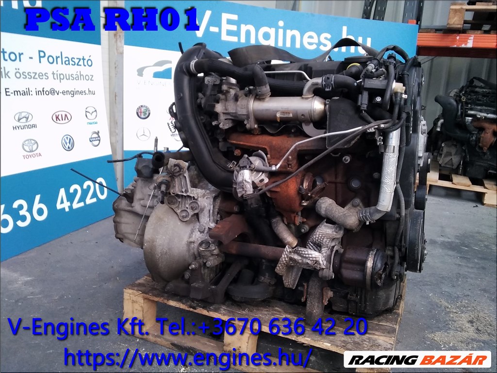 PSA RH01 bontott motor 2. kép