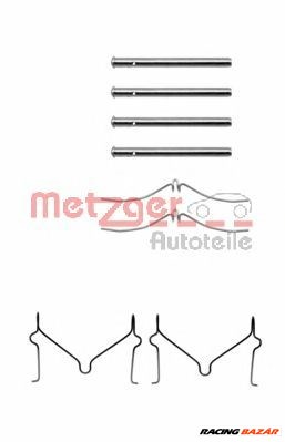 METZGER 109-1126 - Fékbetét szerelékkészlet MAZDA 1. kép