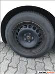  Audi a4 lemezfelni5x112 lyukosztású 16", rajta 205/60 használt Michelin téli gumi 