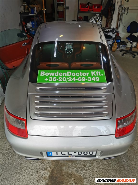 Porsche ablakemelő javítás,szereléssel is,BowdenDoctor Kft 21. kép