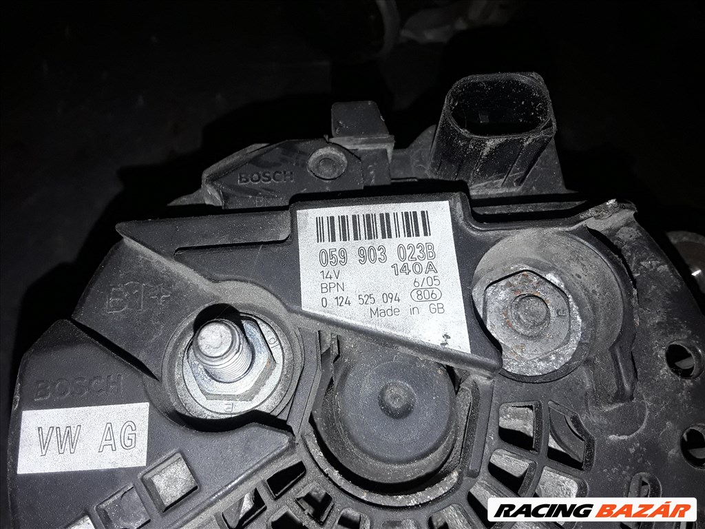Audi A4 B7 2.7 TDI / 3.0 TDI 140A generátor 059903023b 2. kép