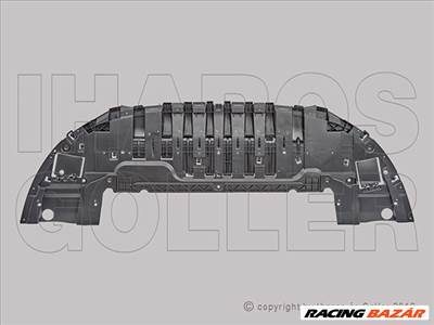 Renault Megane 2016-2020 - Alsó motorvédő lemez lökhárító alatti rész