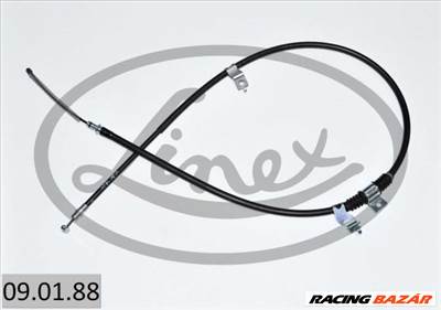 LINEX 09.01.88 - Kézifék bowden CITROËN MITSUBISHI PEUGEOT