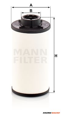 MANN-FILTER H 6003 z - hidraulikus szűrő, automatikus váltó AUDI CUPRA SEAT SKODA VW 1. kép