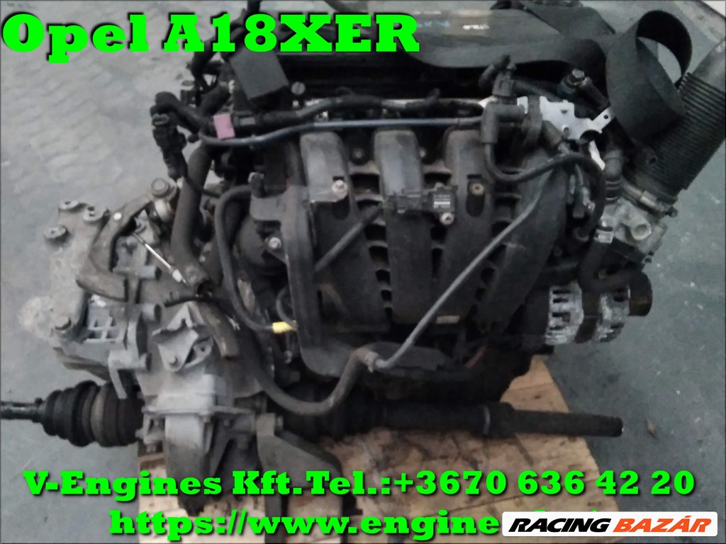 OPEL A18XER bontott motor OPEL, bontott motor, autó motor, autó-motor, használt motor, A18XER 1. kép