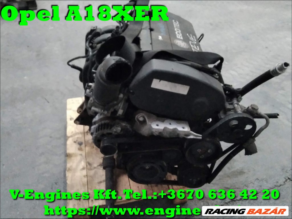 OPEL A18XER bontott motor OPEL, bontott motor, autó motor, autó-motor, használt motor, A18XER 3. kép
