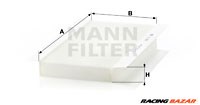 MANN-FILTER CU 3567 - pollenszűrő FORD FORD AUSTRALIA 1. kép