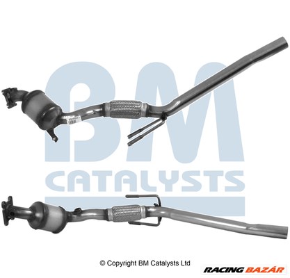 BM CATALYSTS BM92185H - katalizátor SEAT SKODA VW 1. kép