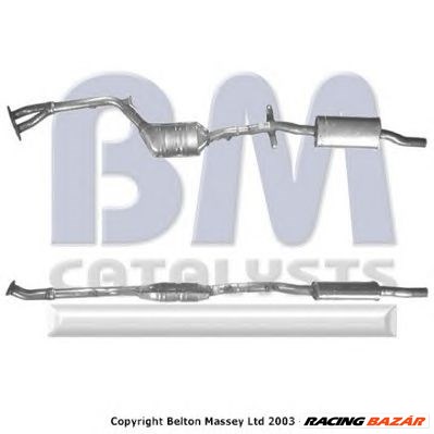 BM CATALYSTS BM91202H - katalizátor BMW 1. kép