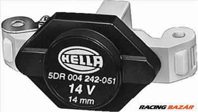 HELLA 5DR 004 242-051 - generátor szabályozó ALFA ROMEO AUDI BMW CITROËN NISSAN OPEL PEUGEOT SAAB SE