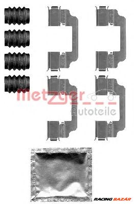 METZGER 109-1826 - Fékbetét szerelékkészlet BMW 1. kép