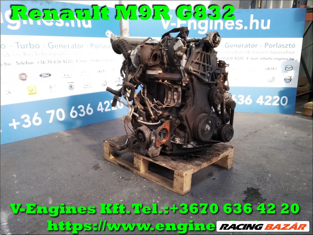  RENAULT M9RG832 bontott motor 2. kép
