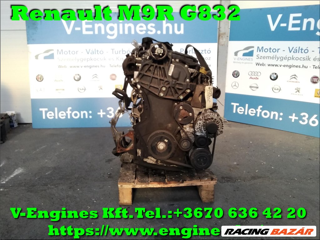  RENAULT M9RG832 bontott motor 3. kép