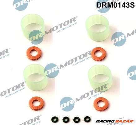 Dr.Motor Automotive DRM0143S - Tömítéskészlet, befecskendező fúvóka CITROËN DS FORD MAZDA PEUGEOT VO 1. kép