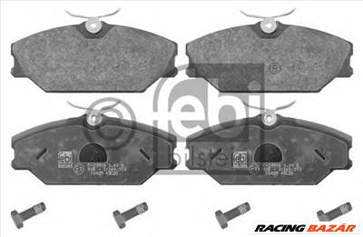 FEBI BILSTEIN 16429 - fékbetét RENAULT